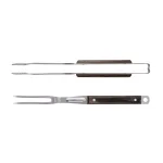 Tramontina Churrasco Stainless Steel Grill Tongs and Fork 2-Piece Set thumbnail 2