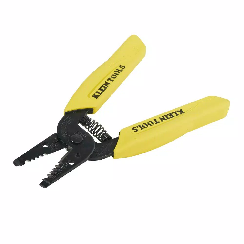 Klein Tools 6-1/4 in. Dual-Wire Stripper & Cutter for 10-14 AWG Solid Wire