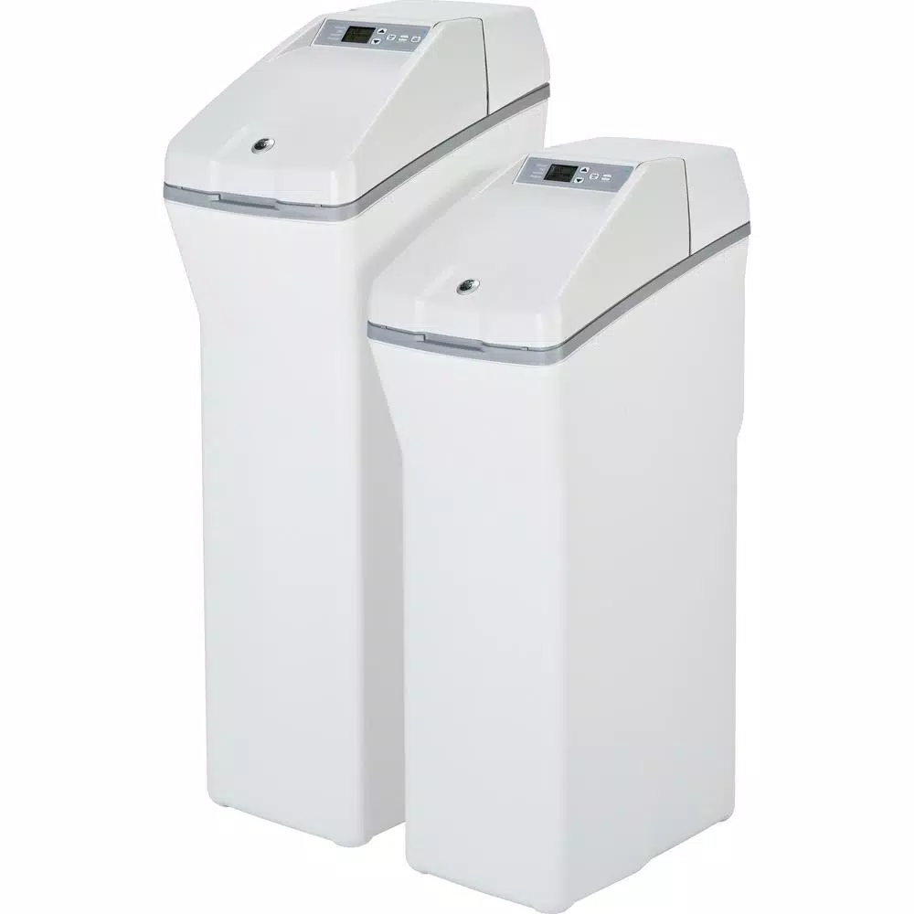 GE 40,200 Grain Water Softener System with SmartSoft Technology
