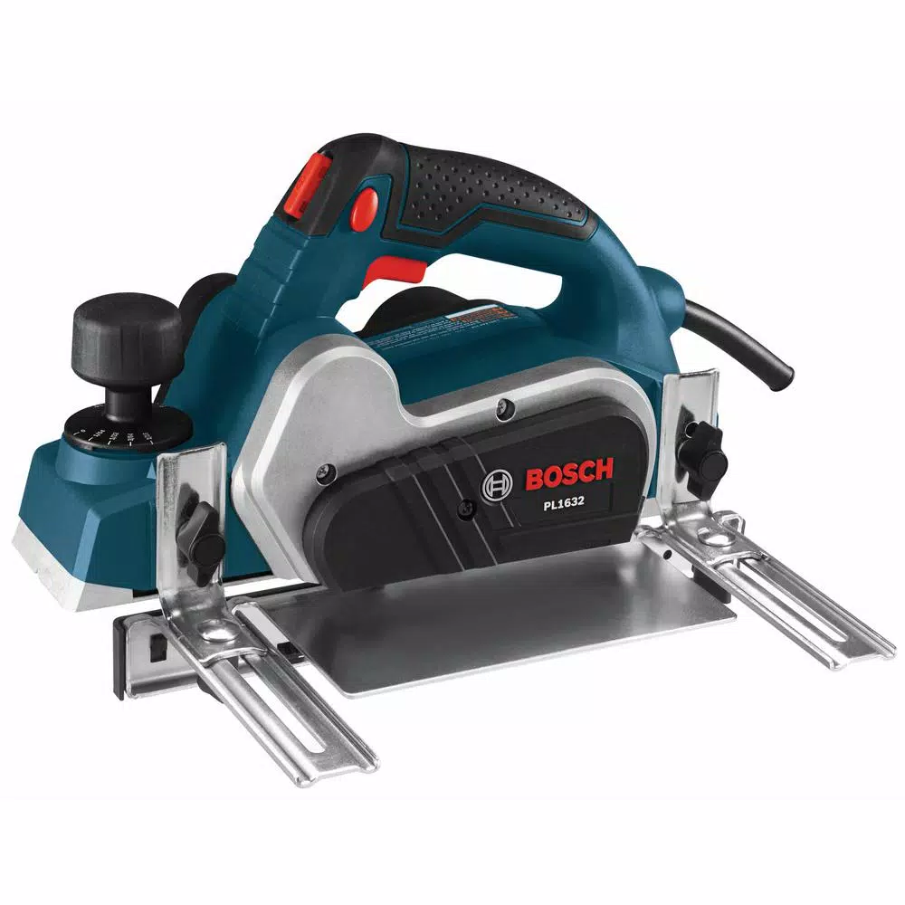 Bosch 6.5 Amp 3-1/4 in. Corded Planer Kit with Woodrazor Tungsten Carbide Blades (2-Pack)