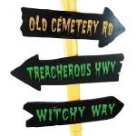 Haunted Hill Farm 71 in. Animated Orange Jack-O-Lantern Halloween Lamp Post with Spooky Music thumbnail 3