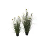 Tripar International, Inc White Daisy in Wild Grass Artificial Floral Arrangement Set of 2 thumbnail 1