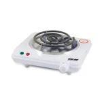 Better Chef 7 in. Single Burner White Electric Portable Countertop Hot Plate with Thermostat thumbnail 1