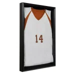 Pinnacle Black Wood Shadow Box Frame, 30 in. x 40 in. Large Floater Frame for Memorabilia thumbnail 2
