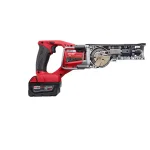 Milwaukee M18 FUEL 18V Brushless Cordless Reciprocating Saw Kit with (2) 5.0Ah Batteries, Charger & Case thumbnail 7