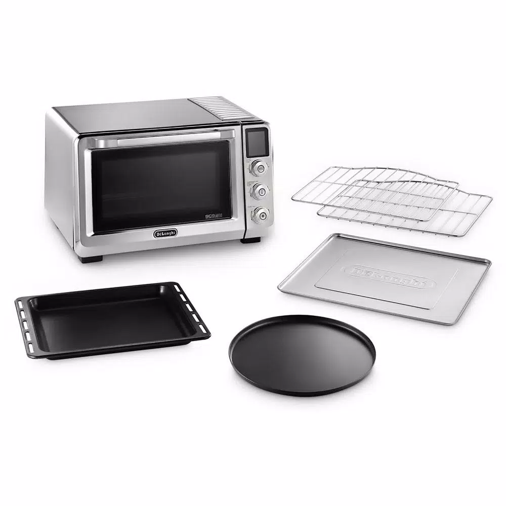DeLonghi De'Longhi Livenza True European Convection Toaster Oven, 2000W, Stainless Steel