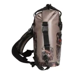 Camp-Zero Premium Soft-Side Backpack Cooler, 17.2 Qt. 20 Can Capacity, Beige and Camo thumbnail 7