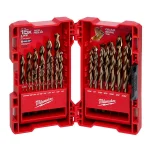 Milwaukee Red Helix Cobalt Twist Drill Bit Set, 29-Piece thumbnail 1