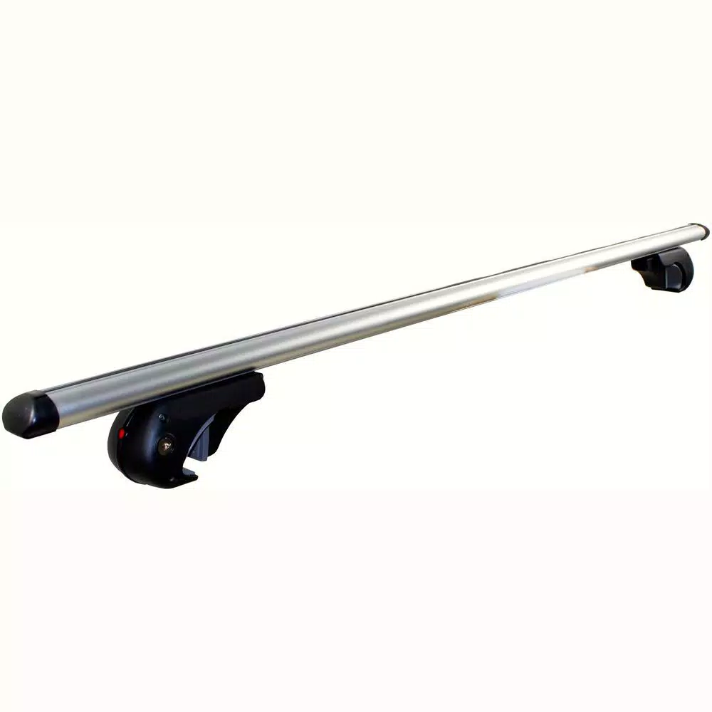 MaxxHaul 52 in. Aluminum Roof Top Cross Bar Set - 150 lbs. Capacity - Pair for Raised Side Rails