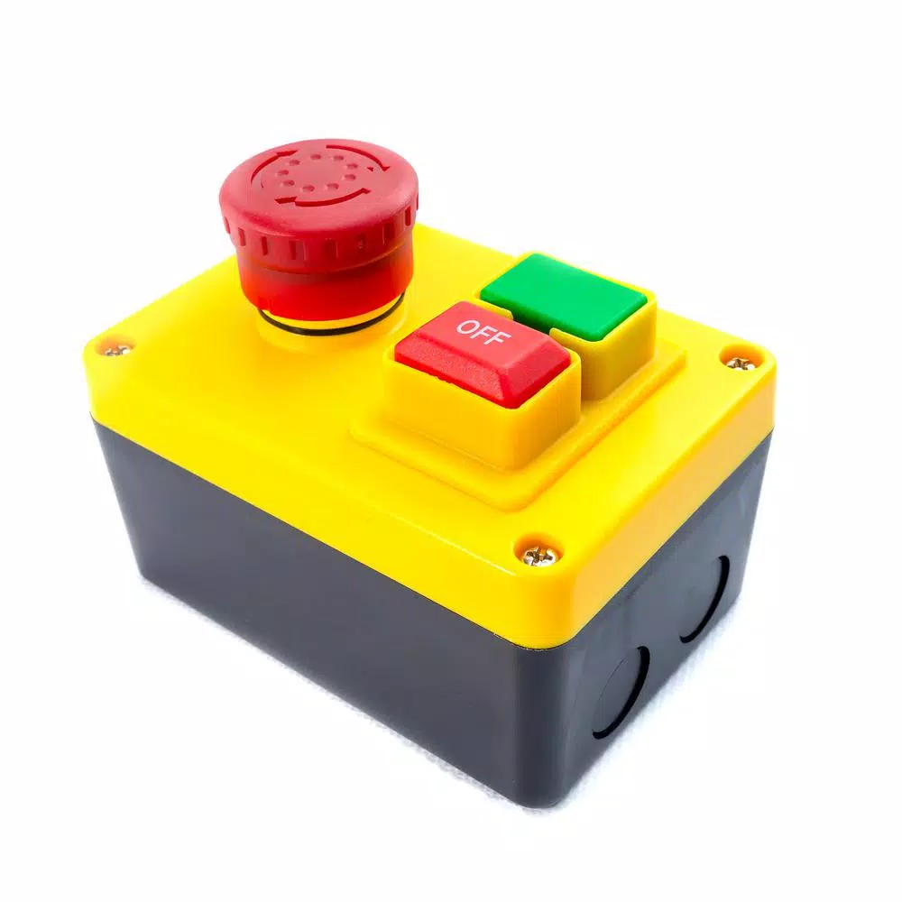 POWERTEC 120V Magnetic Switch Box for Power Tools, 16-Amp, 1/2 HP
