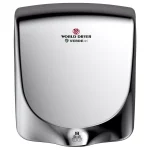 World Dryer VERDEdri V2 High-Speed Electric Hand Dryer - Polished Stainless Steel thumbnail 3