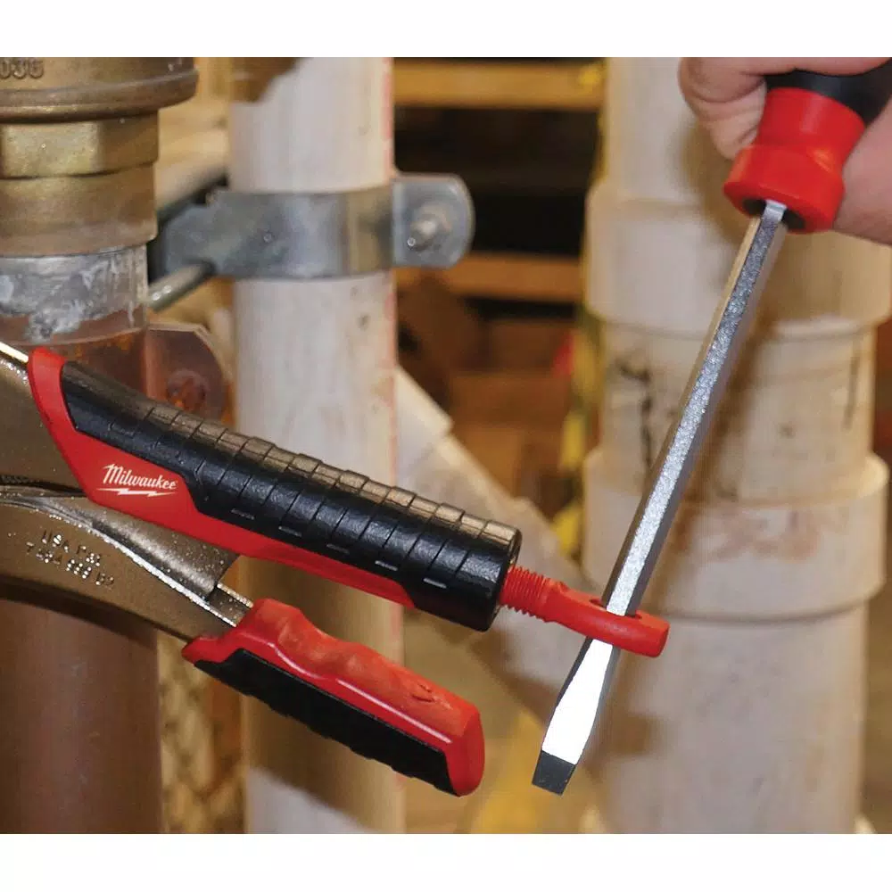 Milwaukee 10 in. Curved Jaw Locking Pliers with MAXBITE