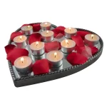Stonebriar Collection Stonebriar Unscented White Paraffin Tea Light Candles, 100-Pack thumbnail 4