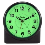 Equity by La Crosse Large 4.72 in. Black Analog Alarm Table Clock with Night Vision Technology thumbnail 4