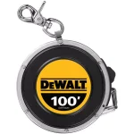 DEWALT 100 ft. Steel Auto-Rewind Long Tape Measure thumbnail 1