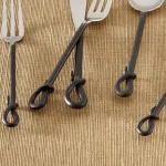 Park Designs Forged Loop 5-Piece Stainless Steel Flatware Set, Service for 1 thumbnail 2