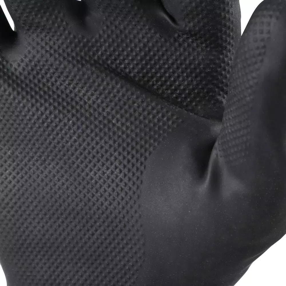 Grease Monkey Pro Cleaning Neoprene Multi-Purpose Gloves, Long Cuff, Black, XL
