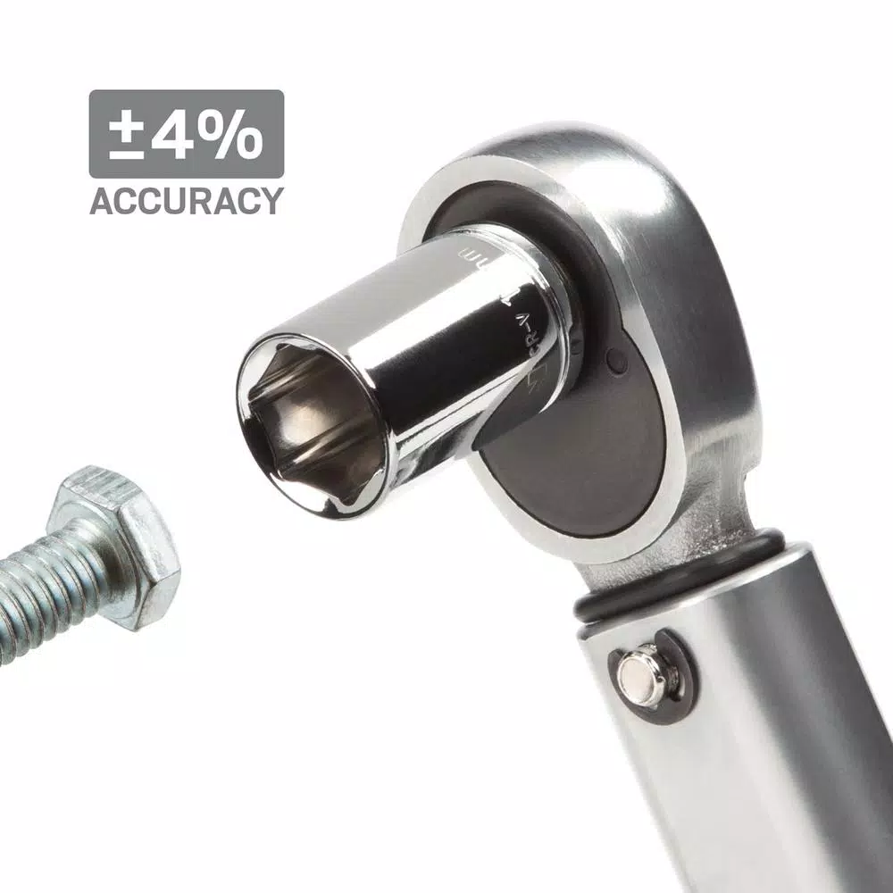 TEKTON 1/4 in. Drive Click Torque Wrench, 20-200 in.-lb.
