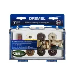 Dremel EZ Lock Rotary Tool Sanding and Polishing Mini Kit, 7-Piece Set thumbnail 2