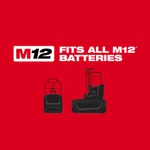 Milwaukee M12 FUEL 3/8 in. Stubby Impact Wrench & Ratchet Combo Kit with Two 3.0 Ah Batteries thumbnail 5