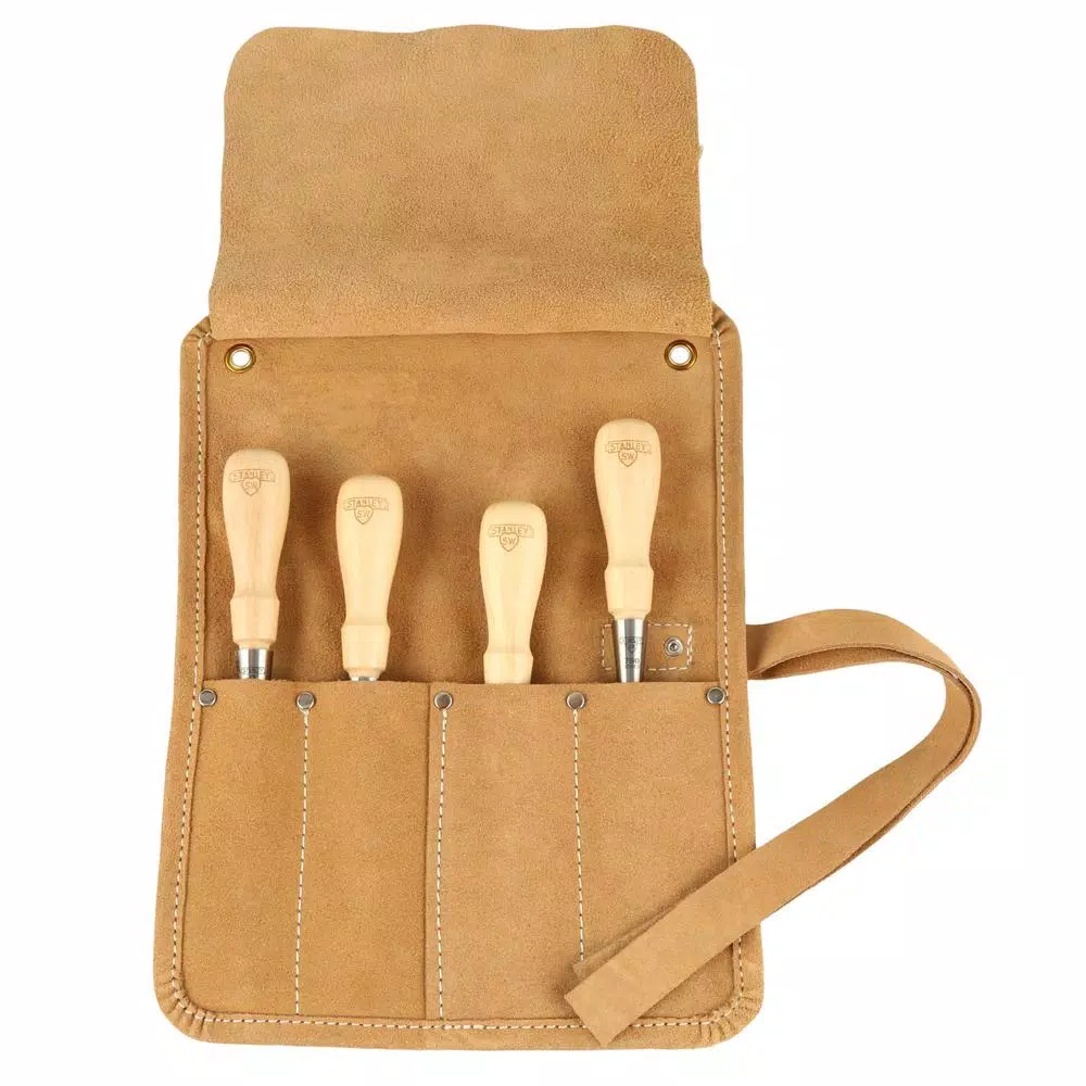 Stanley Sweetheart 750 Series Socket Wood Chisel Set, 4-Piece