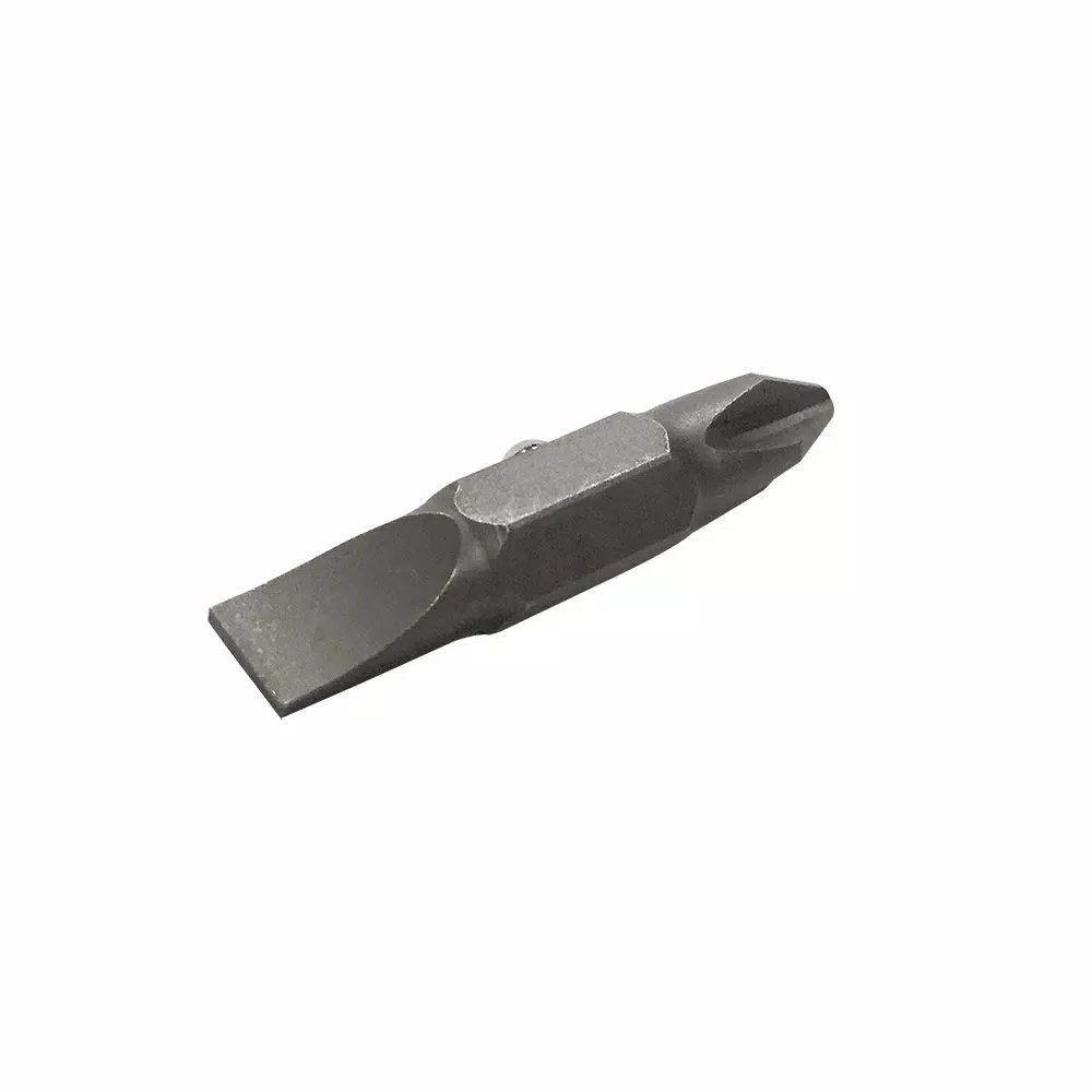 Klein Tools #2 Phillips and 1/4 in. Slotted Replacement Bits, 2-Piece Set