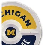 Magnolia Lane Michigan NCAA Officially Licensed 15 in. Melamine Chip and Dip Serving Tray thumbnail 2
