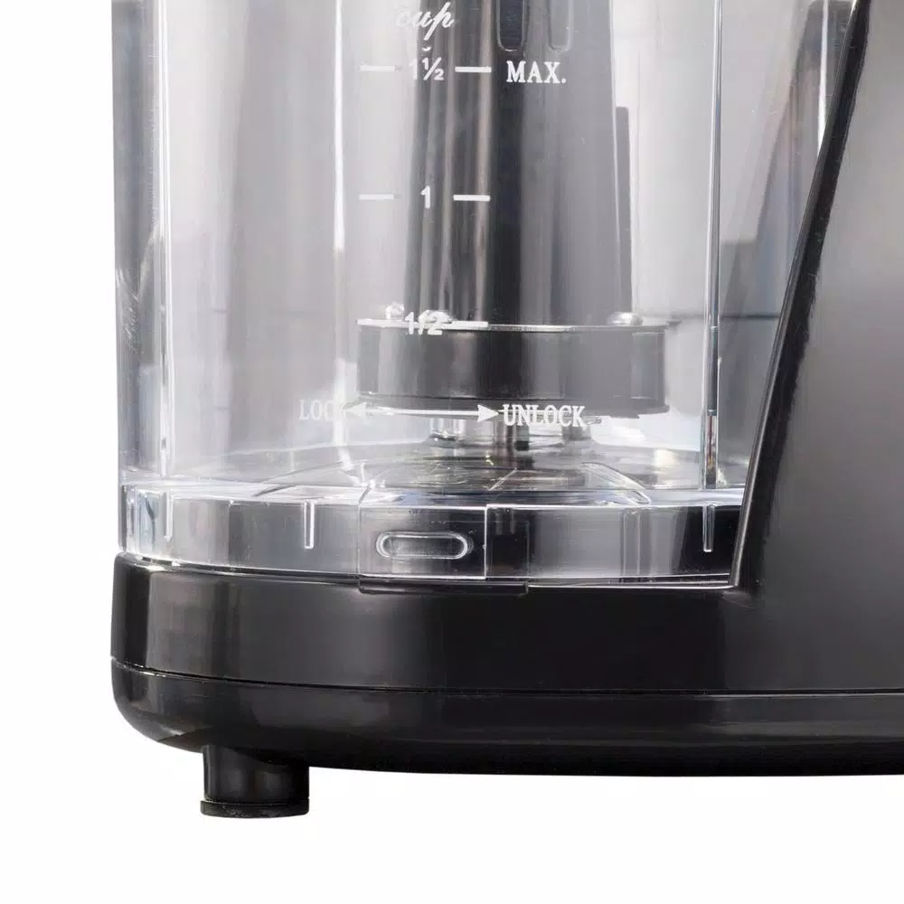 Brentwood Appliances 1.5-Cup Mini Food Processor, Single Speed Black Chopper