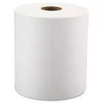Windsoft Hardwound Roll Towels, 8 in. x 800 ft, White, 1-Ply (6 Rolls per Carton) thumbnail 1
