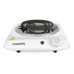 Courant 5 in. Single Burner White Hot Plate with 1000W Temperature Control thumbnail 2