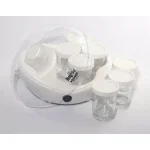 Total Chef 42 oz. Yogurt Maker with 7 Glass Containers, White thumbnail 2
