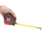 TEKTON 25 ft. x 1 in. Tape Measure with Impact-Resistant ABS Housing and Non-Slip Grips thumbnail 4