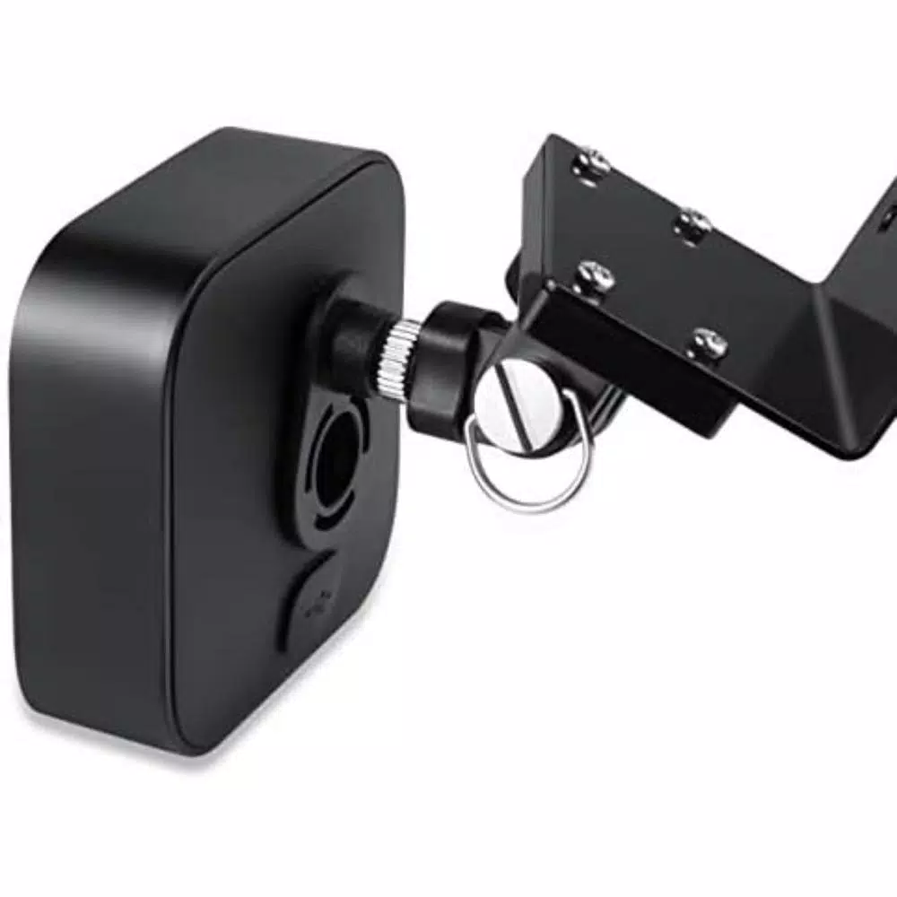 Wasserstein Weatherproof Gutter Mount for Blink Outdoor, XT and XT2 Cameras, Universal Screw Adapter, Black (2-Pack)