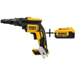 DEWALT 20V MAX XR Brushless Cordless Drywall Screw Gun with Versa-Clutch and 4.0Ah Battery thumbnail 1