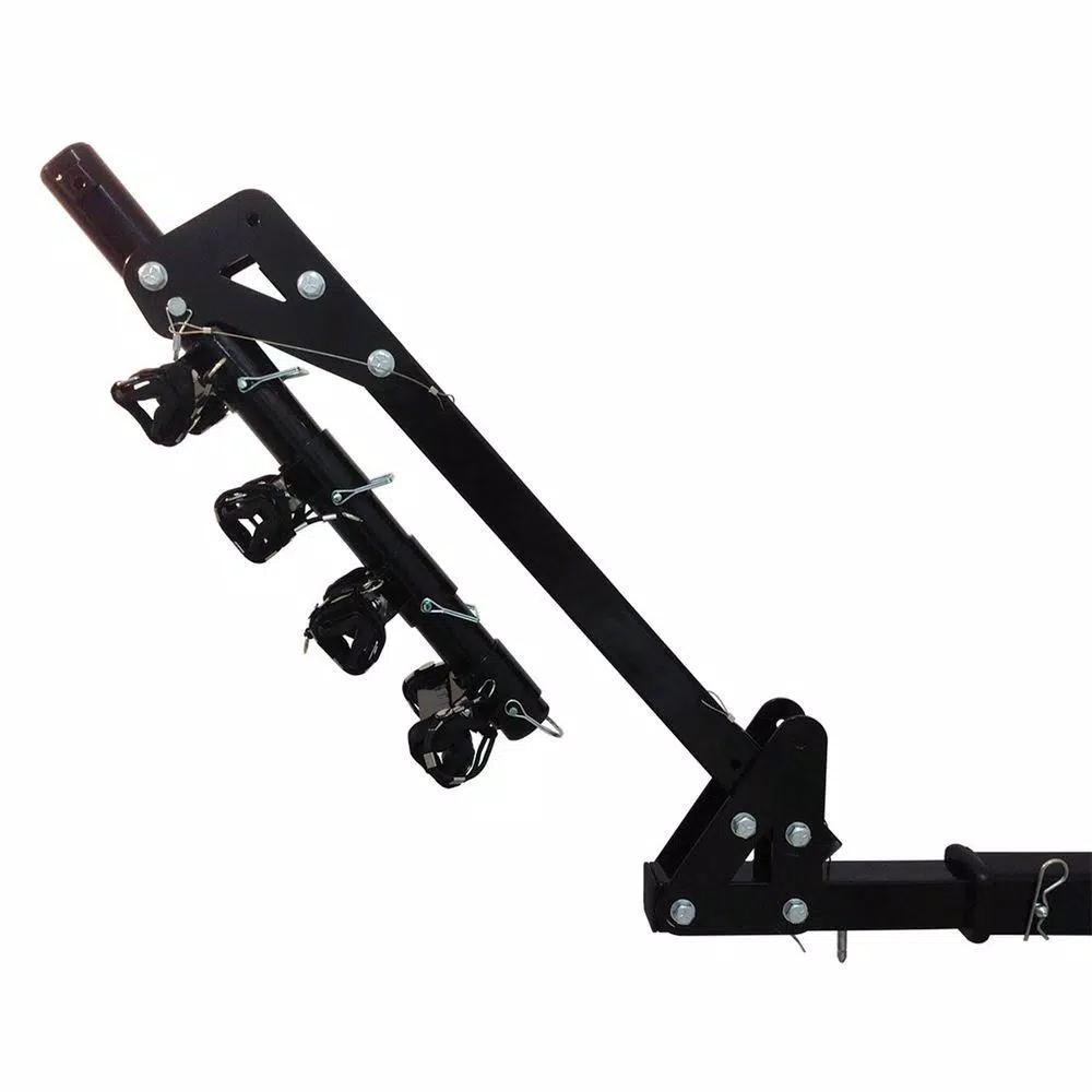 Detail K2 4-Bike Capacity Hitch Mounted Bike Rack with 1-1/4 in. Adapter, 100 lb. Capacity