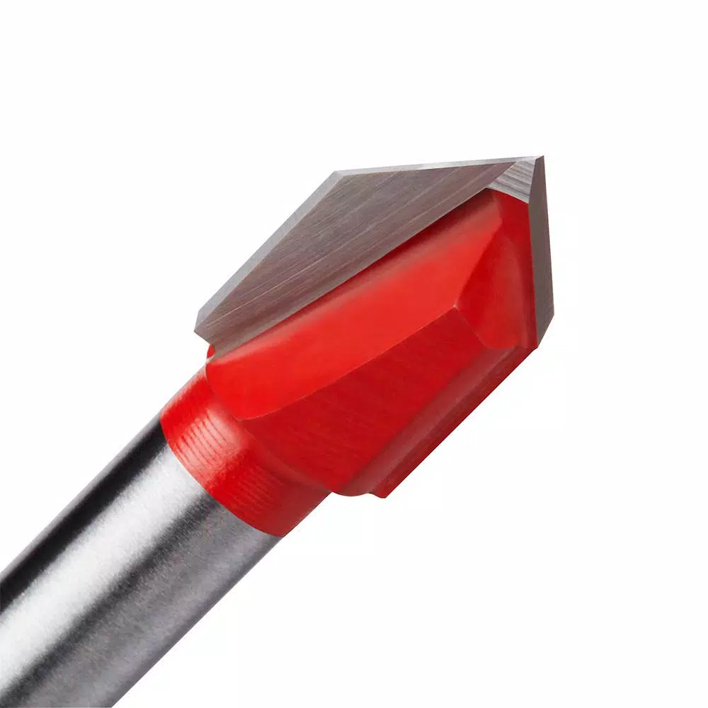 Milwaukee 4-Piece Carbide Glass and Tile Drill Bit Set