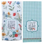 Kay Dee Blooming Thoughts Cotton Multi Kitchen Textile Set - 4 Piece Floral Set thumbnail 2
