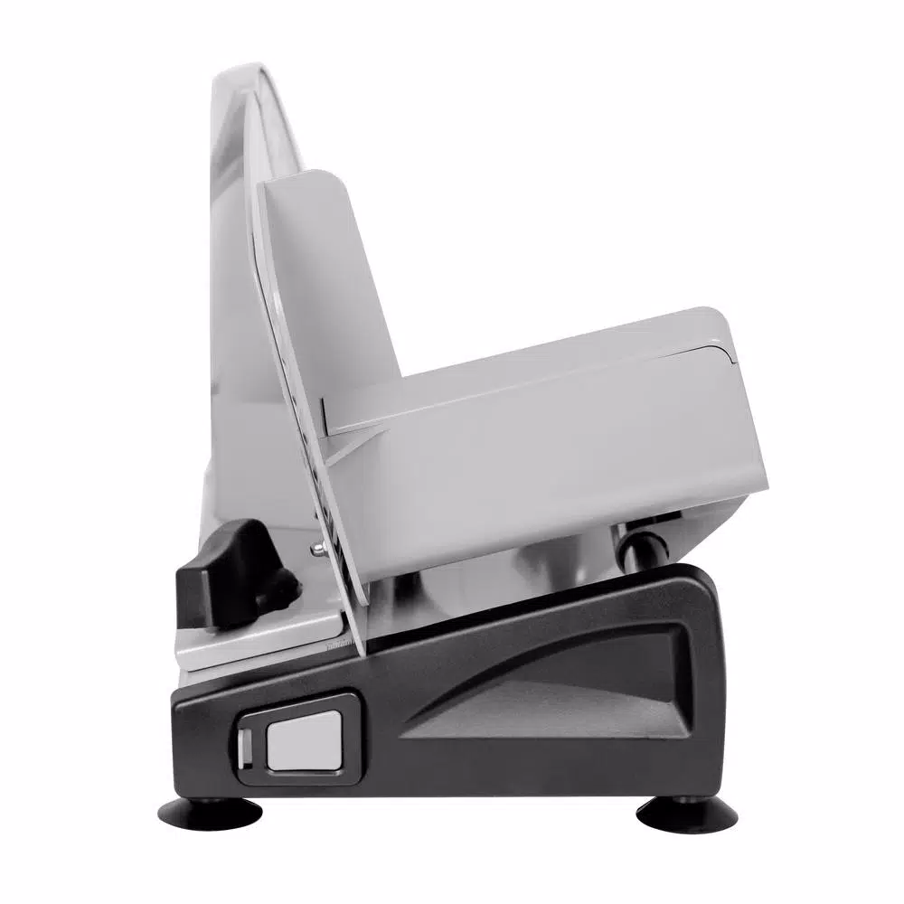 KALORIK 200W Professional Food Slicer with 7.5 in. Stainless Steel Serrated Blade, Silver