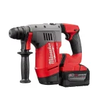 Milwaukee M18 FUEL 1-1/8 in. SDS-Plus Rotary Hammer Kit with (2) 9.0 Ah Batteries and Rapid Charger thumbnail 4