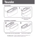 Tovolo Glide-A-Scoop 1.5 Qt. Insulated Ice Cream Tub, Airtight Reusable Freezer Container, Deep Indigo thumbnail 4