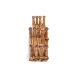 Ironwood Acacia Wood Expandable Accordion Peg Rack thumbnail 6