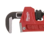 Milwaukee 6 in. Steel Pipe Wrench with Overbite Jaw Design thumbnail 5