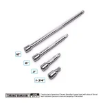 Capri Tools 3/8 in. Drive Wobble Extension Bar Set, 4-Piece thumbnail 6