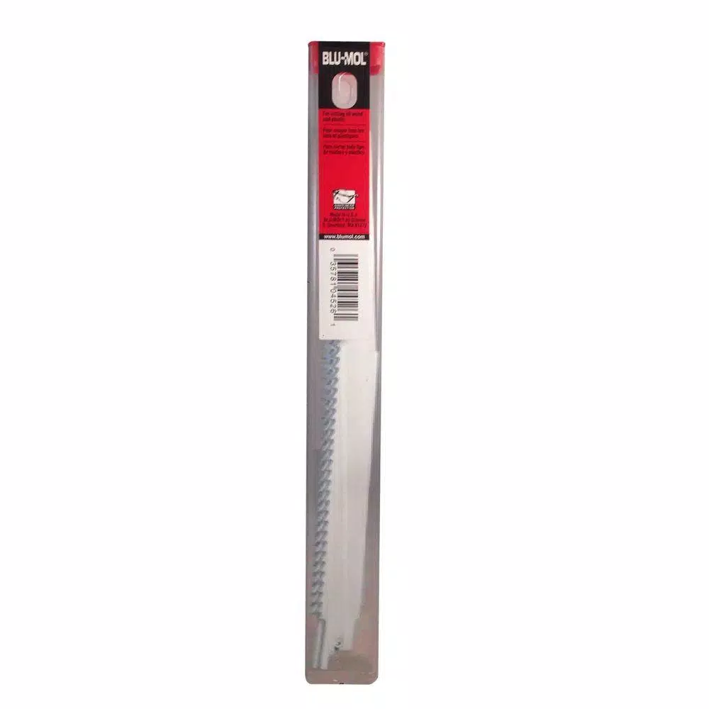 BLU-MOL 9 in. Bi-Metal Wood Cutting Reciprocating Saw Blade, 6 TPI (5-Pack)