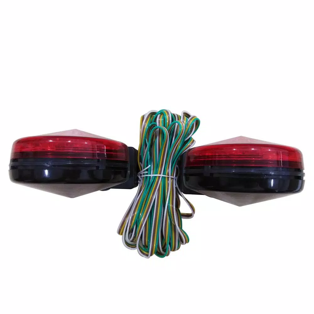 MaxxHaul 12V LED Towing Light Kit with Magnetic Base, DOT Compliant