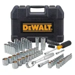 DEWALT DWMT81531 84-Piece Mechanics Tool Set with 72-Tooth Ratchets and Blow Molded Case thumbnail 1