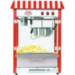 Funtime FT8000CP 8 oz. Commercial Carnival Style Popcorn Popper Machine, Red/Stainless Steel thumbnail 3