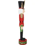 Sunnydaze Decor 37.5 in. Kristoff Nutcracker Soldier Christmas Sculpture (Set of 2) thumbnail 6