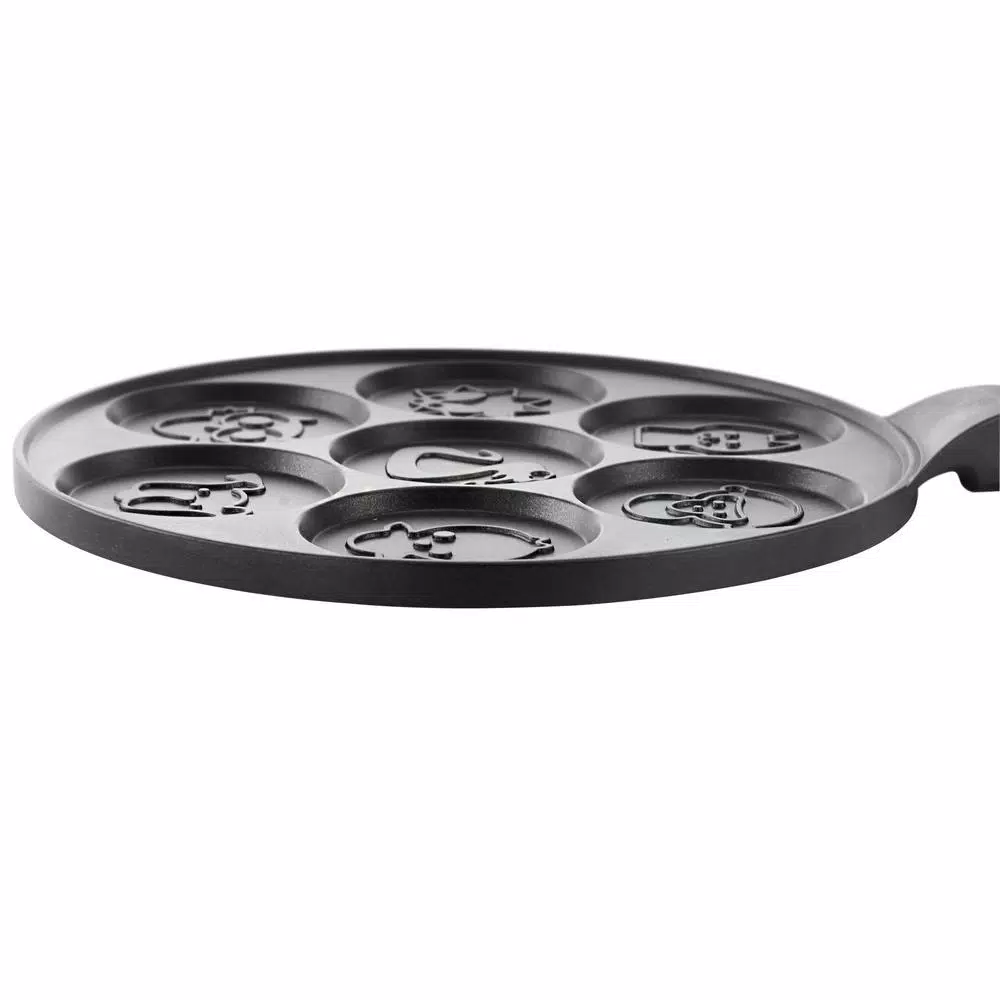 MegaChef Animal Mini Pancake Maker, 7 Design Non-Stick Die-Cast Aluminum Pan