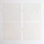 Designer Stencils Winter Wonderland & Let It Snow Cookie Stencil Bundle - 4 Pattern Set thumbnail 1